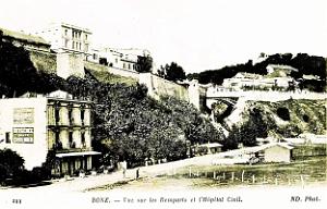 Bone - Les Remparts et l'Hopital civil